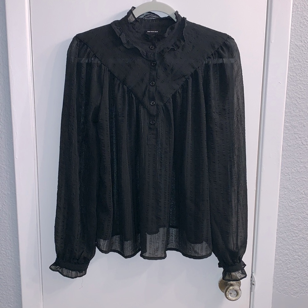 Who What Wear - Long Sleeved Blouse